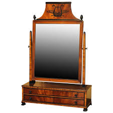 Late 19th Century Biedermeier Revival Shaving Mirror. For ...