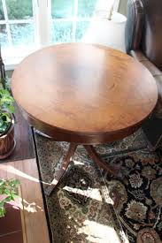 Vintage Imperial Regency Style Drum Table wth Claw Feet | eBay