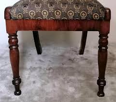Biedermeier style chair in wood and fabric, 19th century | intOndo
