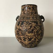 Archaistic Vase BIEN HOA 27 Cm Vietnam Circa 1950 - Etsy