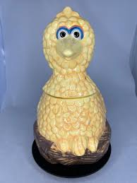 Sesame Street Big Bird Ceramic Cookie Jar Collectable - Etsy