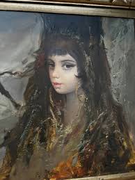 Lg S. Barcellini Rare Oil Painting On Canvas Signed Framed ...