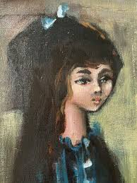 Original 1960's Painting Vintage ~ Framed "I'll Let You Into ...