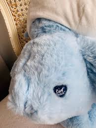 Limited Edition Asian Hong Kong Blue Grumpy Care Bear Plush ...