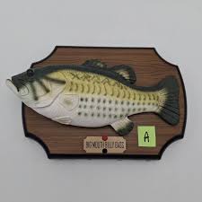 2 Vintage 1999 Big Mouth Billy Bass Singing Novelty Fish ...
