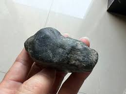 154g Genuine Burmese Natural Jadeite Jade Rough Raw Stone ...