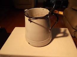 large Flower Coffee Pot porcelain enamel cookware vintage cowboy camping tin | eBay