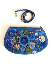 Handmade Embroidered Floral Handbag: Boho Chic Shoulder Bag ...