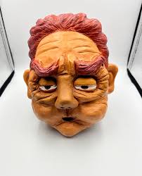 A Funny Chubby Face, Caricature , Terracotta Clay, Ceramic ...