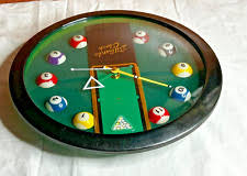 Unbranded Billiards Decorative Clocks for sale | eBay