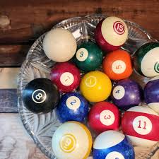 Pool Ball Billiards Standard Size Sold Individually Vintage - Etsy Hong Kong