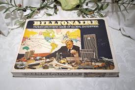 Vintage 1973 Parker Brothers Billionaire the Game of Global ...