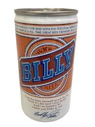 Sold at Auction: VINTAGE BILLY BEER COLLECTIBLE CAN UNOPENED ...