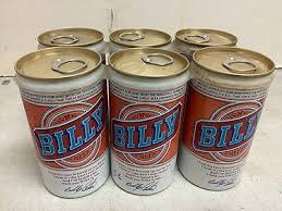 Vintage Unopened 6 Pack Billy Beer