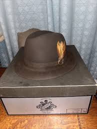 Vintage Biltmore Imperial Mens Brown Felt Fedora W/ Feather Size 7 1/8 In Box | eBay