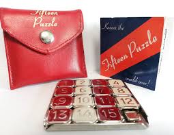 Fifteen Metal and Enamel Puzzles Binary Arts Corp. 2000 in ...