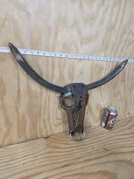 Scrap Metal Art Bull Skull - Etsy