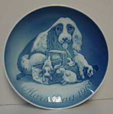 Bing & Grondahl MOTHER"S DAY MORS 1969 DOG PUPPIES More ITEMS Available | eBay