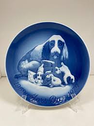 1969-1979 Bing & Grondahl Mother's Day Dog Family Plate - Etsy
