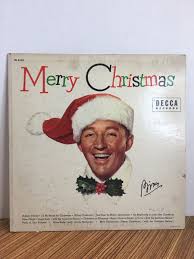 BING CROSBY Merry Christmas MONO LP Decca DL8128 w Inner ...