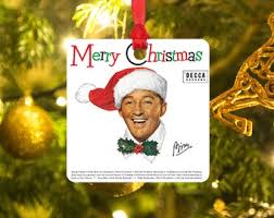 Bing Crosby Christmas Album Ornament // Christmas Music ...