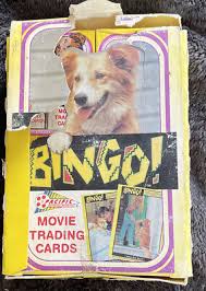 1991 Bingo The Circus Dog - Trading Cards Box - 36 Packs of 10 Cards - New | eBay