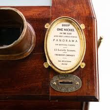 Sold at Auction: Restored Coin Op 5 Cent Stereo Card Viewer