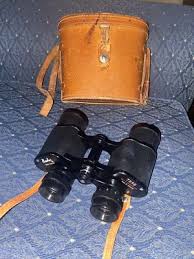 Binolux Vintage Binoculars 7x35 Made in Japan & Case 351 ft ...