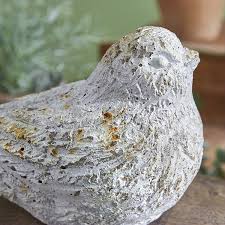 Rustic Cottage Nestled Bird Figurine - Decor Steals