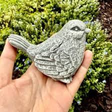 Concrete Thistle Tile-Handmade Garden & Home Accent | Backyard Stone Art