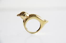 Bird Woodland Ring - Etsy