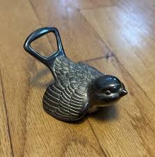 Vintage French bird Bottle Opener Sparrow Figural Cast Metal Opener Lid Remover | eBay