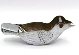 German Lemon Squeezer, Juicer, Bird Silver Plated Signed DRP ...