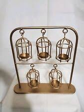 Las mejores ofertas en Jaula de Pájaro vacaciones Candelabros y accesorios | eBay