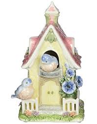 House of Splendor - Blue bird in Musical bird House