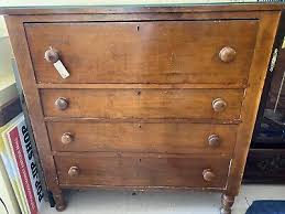 Sheraton Style Dresser With 4 Drawers | eBay