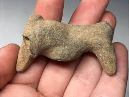 Pre-columbian Dog Finger Puppet Figurine Terracotta Canine ...