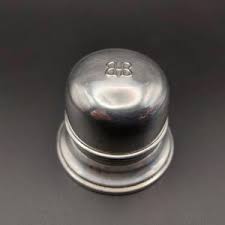 Birks Sterling Silver Ring Box, Double Slots, Domed Top With ...