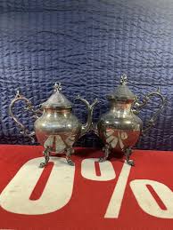 Birmingham Silver Co. Silverplate Tea Set 5-pc with Floral ...