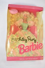 BIRTHDAY PARTY 1992 MATTEL BARBIE #3388 DOLL 12" | eBay