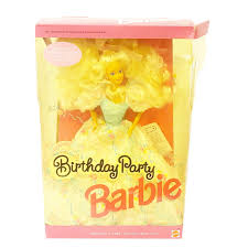 Barbie Birthday Party 1992 Doll Vintage Dress | Mercari