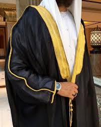 Traditional Black Bisht – Al Firdaws LLC