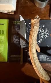 Looking for someone who can make a handle for this knife ...