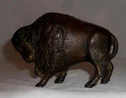 Cast Iron Buffalo Bank | eBay
