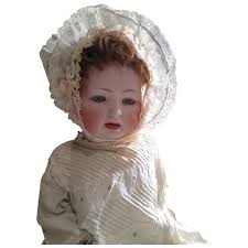 Heart melting gorgeous bisque baby. For Sale at Ruby Lane