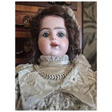 Adorable cabinet size bru Jne R doll in size 3. For Sale at Ruby Lane