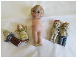1920's Bisque Japan Dolls Kewpie, 2 Pairs. For Sale at Ruby Lane