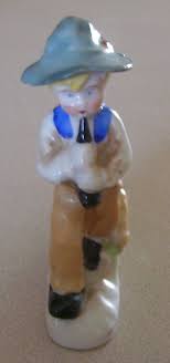 Little Boy Blue Horn Sheep Ceramic Figurine Doll House Vintage Occupied Japan | eBay