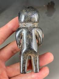 Ancient China Black Old Jade Carved Hongshan Culture Sun God Pendant A2 | eBay