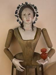 Madonna Mannequin Cage Style '600 Vintage Statue Santa ...